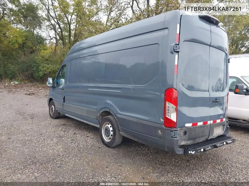 2020 Ford Transit-250 Cargo Van VIN: 1FTBR3X84LKA87261 Lot: 43503123