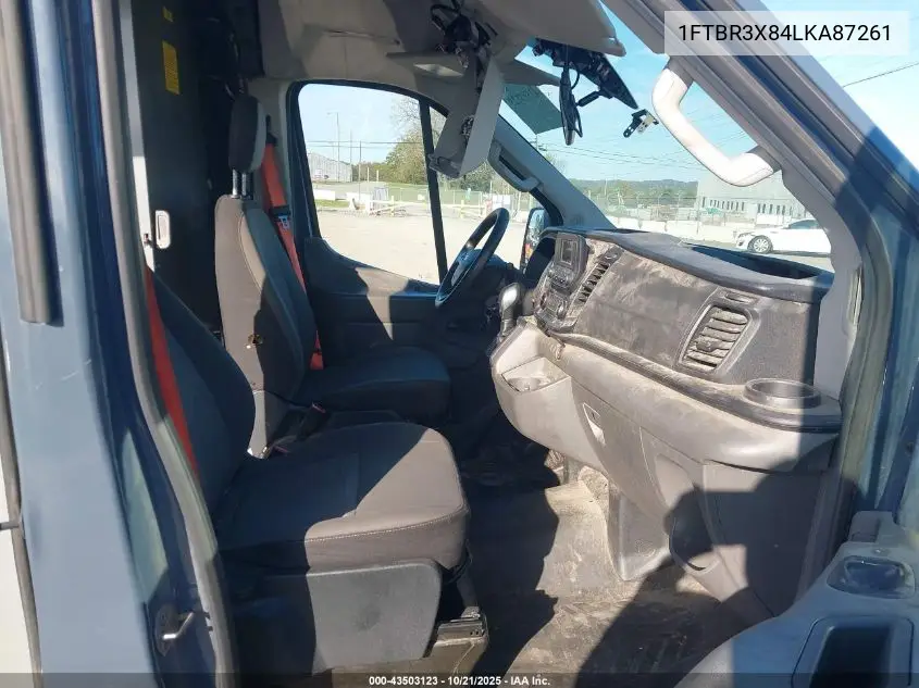 2020 Ford Transit-250 Cargo Van VIN: 1FTBR3X84LKA87261 Lot: 43503123