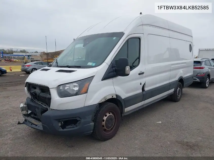 1FTBW3X84LKB52585 2020 Ford Transit-350 Cargo Van