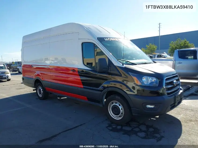 1FTBW3X88LKA59410 2020 Ford Transit-350 Cargo Van