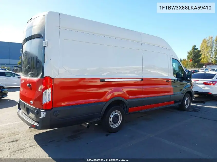 1FTBW3X88LKA59410 2020 Ford Transit-350 Cargo Van
