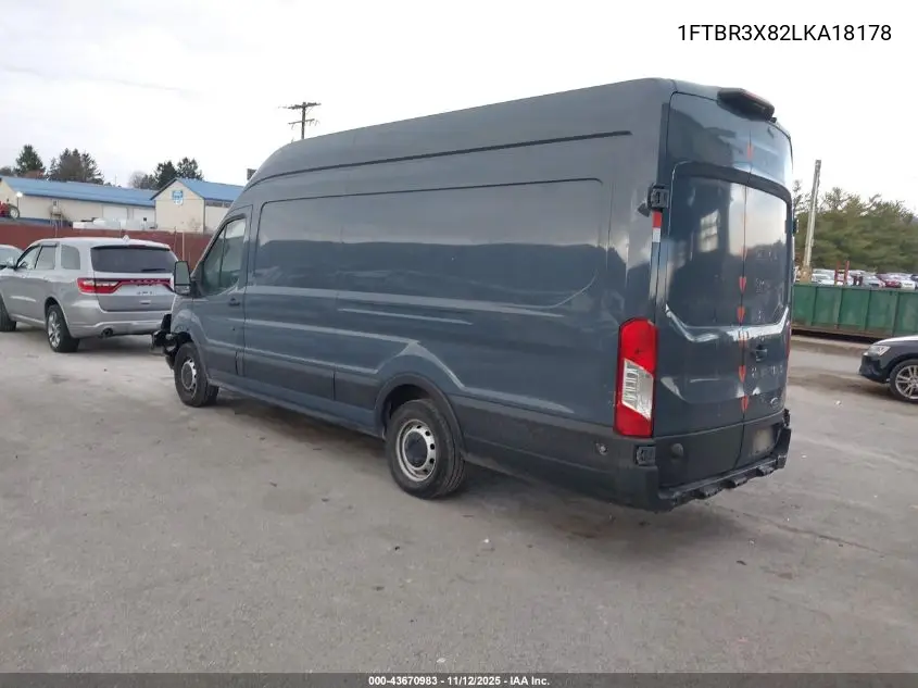 1FTBR3X82LKA18178 2020 Ford Transit-250 Cargo Van