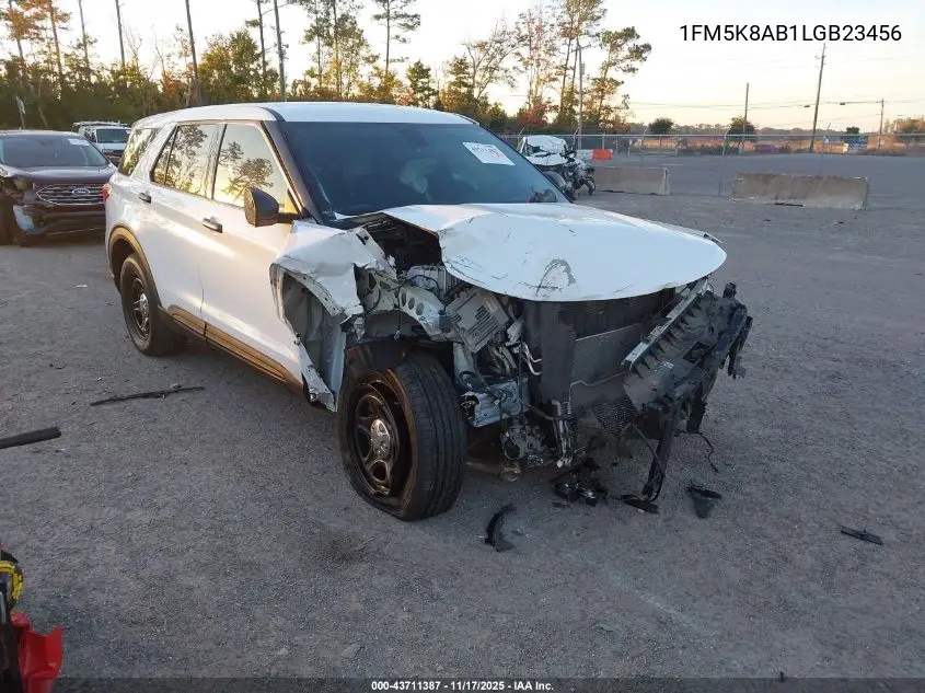 1FM5K8AB1LGB23456 2020 Ford Police Interceptor Utility