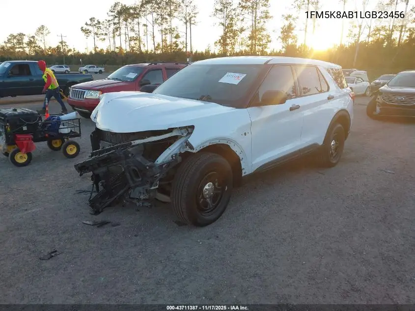 1FM5K8AB1LGB23456 2020 Ford Police Interceptor Utility