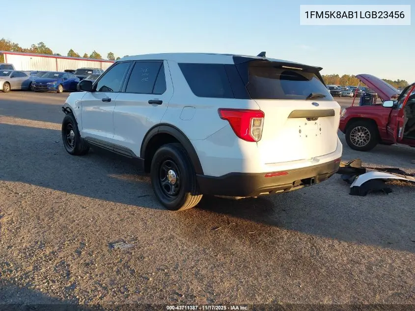 1FM5K8AB1LGB23456 2020 Ford Police Interceptor Utility