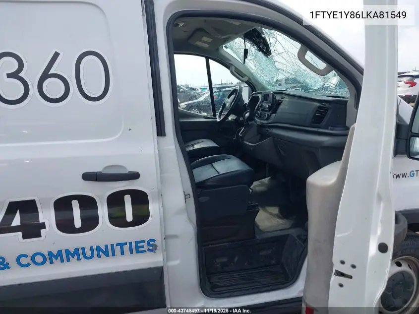 1FTYE1Y86LKA81549 2020 Ford Transit-150