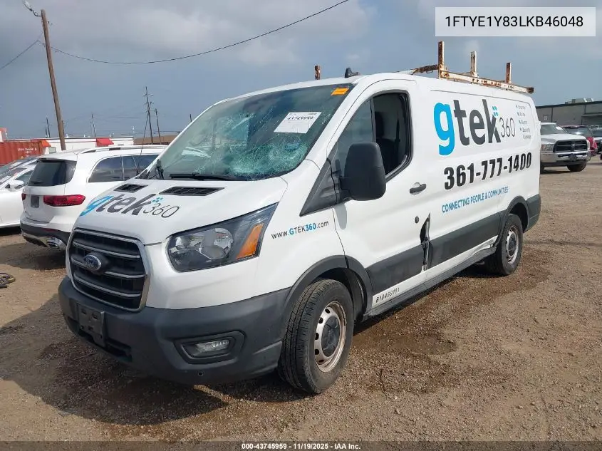 1FTYE1Y83LKB46048 2020 Ford Transit-150