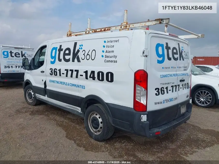 1FTYE1Y83LKB46048 2020 Ford Transit-150