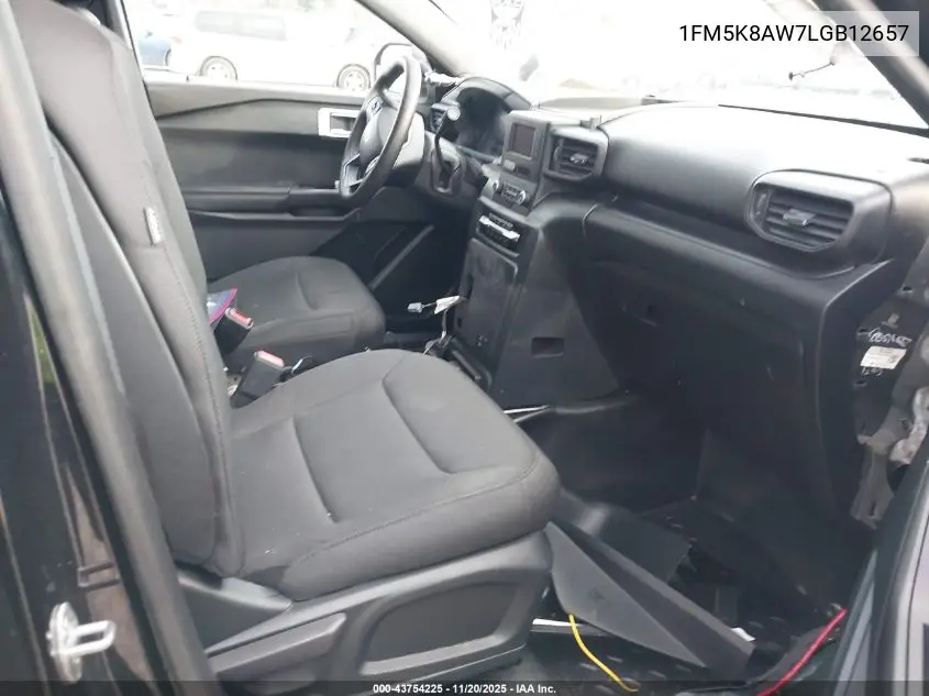 1FM5K8AW7LGB12657 2020 Ford Police Interceptor Utility