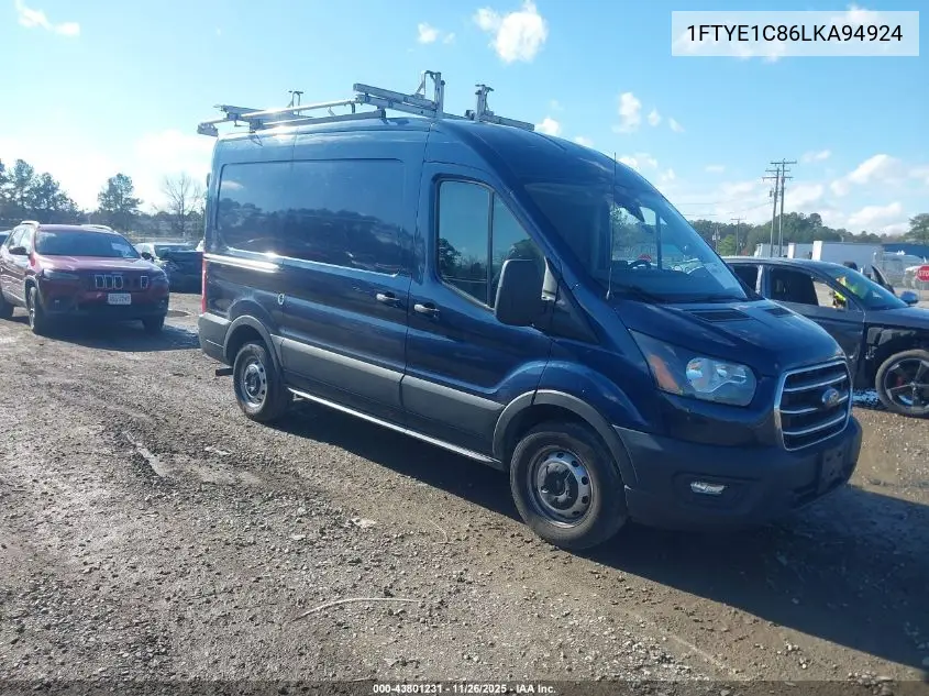 1FTYE1C86LKA94924 2020 Ford Transit-150