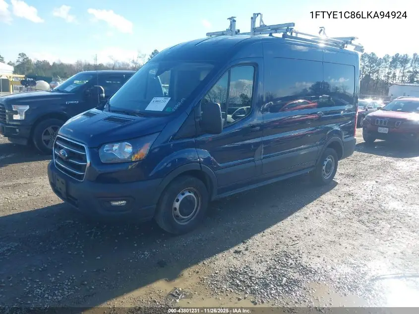 1FTYE1C86LKA94924 2020 Ford Transit-150