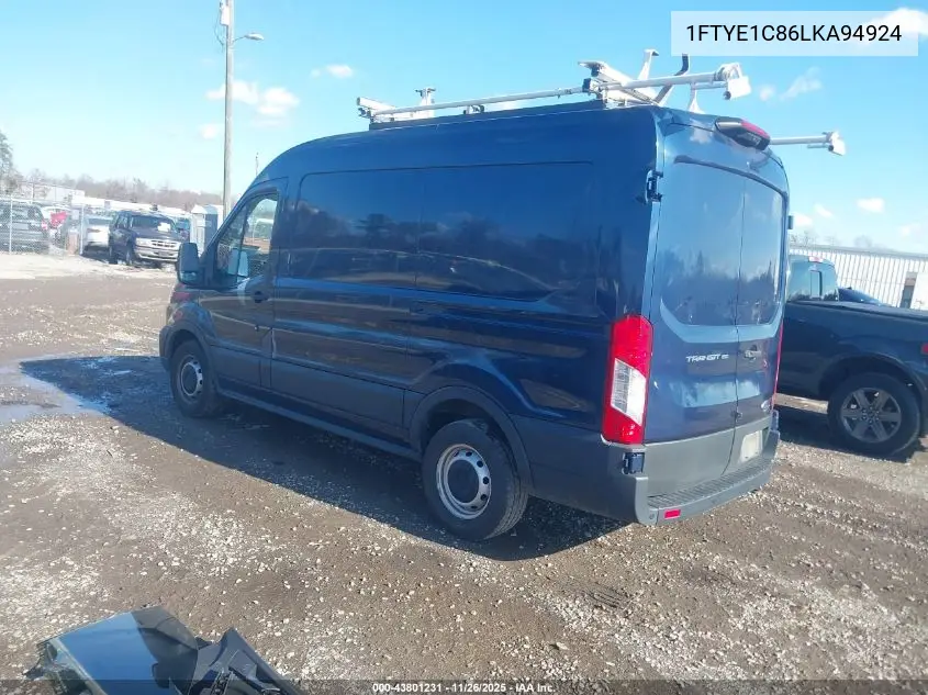 1FTYE1C86LKA94924 2020 Ford Transit-150