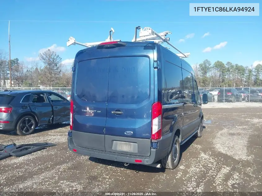 1FTYE1C86LKA94924 2020 Ford Transit-150