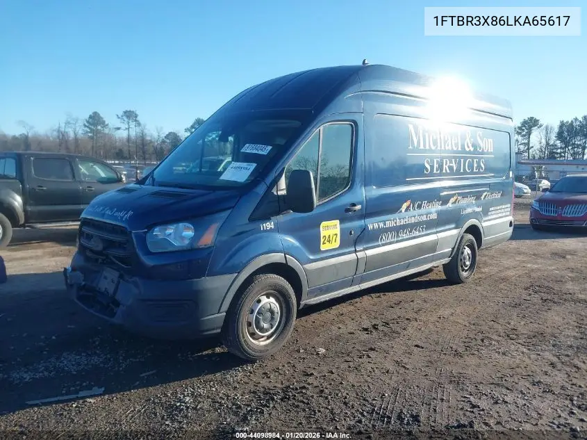 1FTBR3X86LKA65617 2020 Ford Transit-250 Cargo Van
