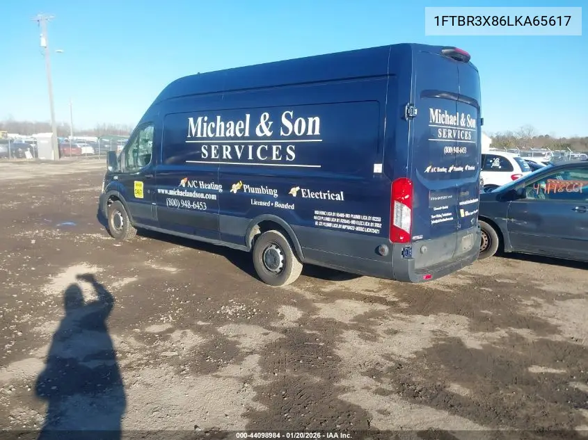 1FTBR3X86LKA65617 2020 Ford Transit-250 Cargo Van