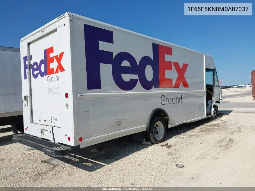 2021 Ford F-59 Commercial Stripped VIN: 1F65F5KN8M0A07037 Lot: 43465233