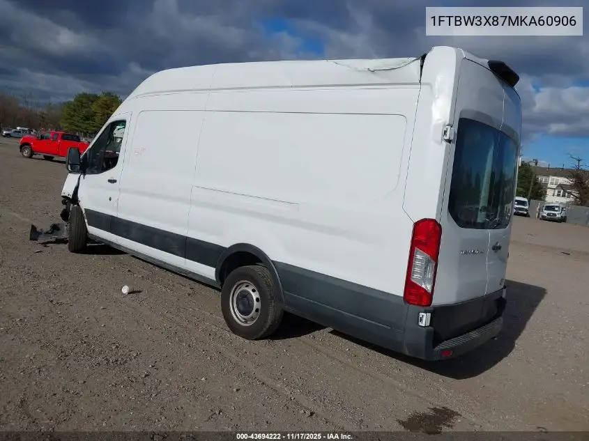 1FTBW3X87MKA60906 2021 Ford Transit-350 Cargo Van
