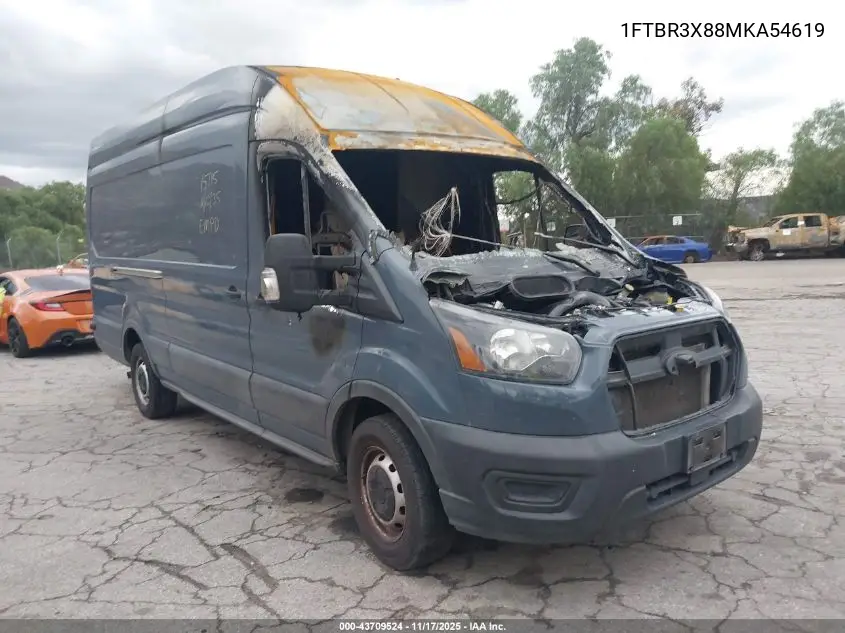 1FTBR3X88MKA54619 2021 Ford Transit-250 Cargo Van