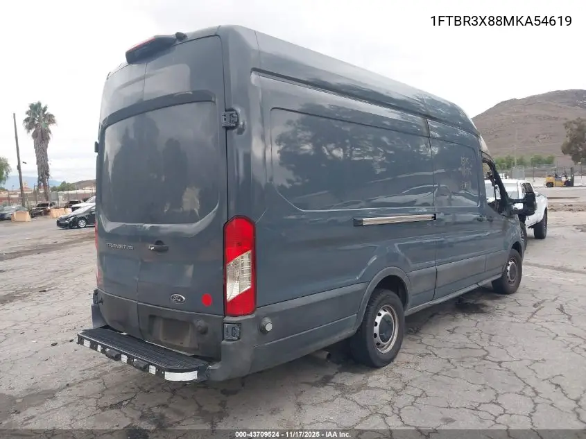 1FTBR3X88MKA54619 2021 Ford Transit-250 Cargo Van
