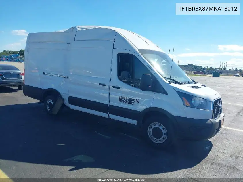 1FTBR3X87MKA13012 2021 Ford Transit-250 Cargo Van
