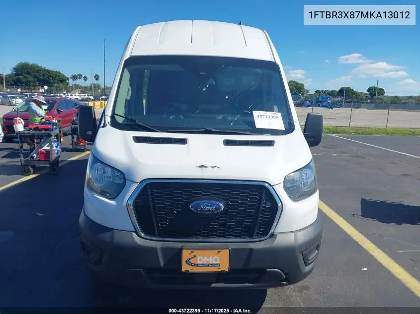 1FTBR3X87MKA13012 2021 Ford Transit-250 Cargo Van