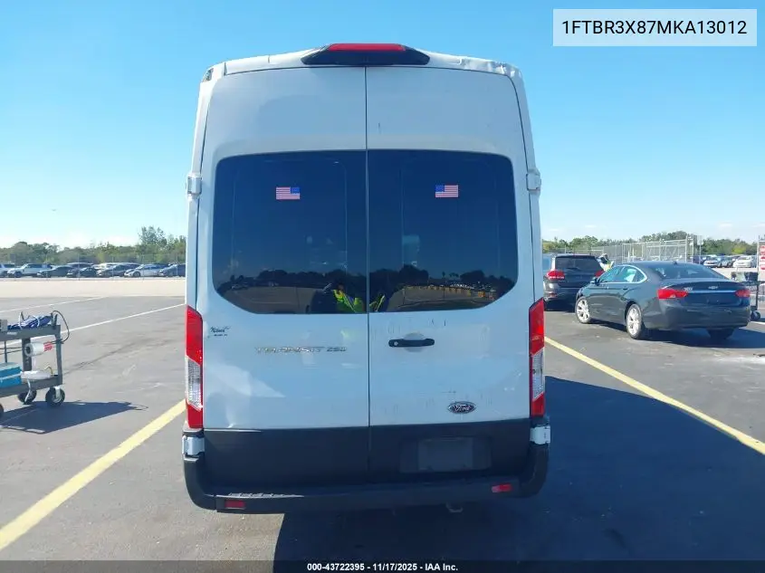 1FTBR3X87MKA13012 2021 Ford Transit-250 Cargo Van