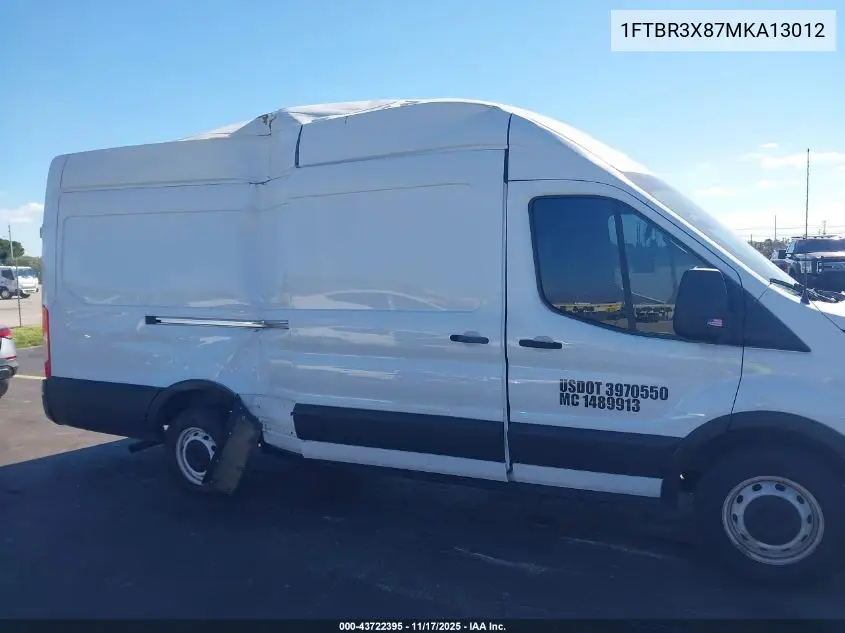 1FTBR3X87MKA13012 2021 Ford Transit-250 Cargo Van