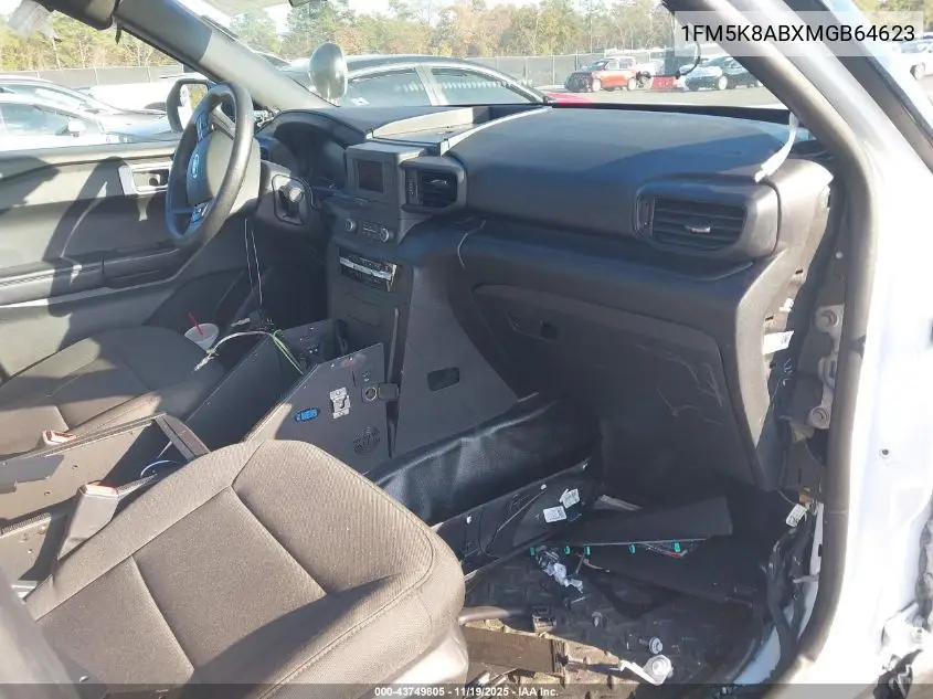 1FM5K8ABXMGB64623 2021 Ford Police Interceptor Utility