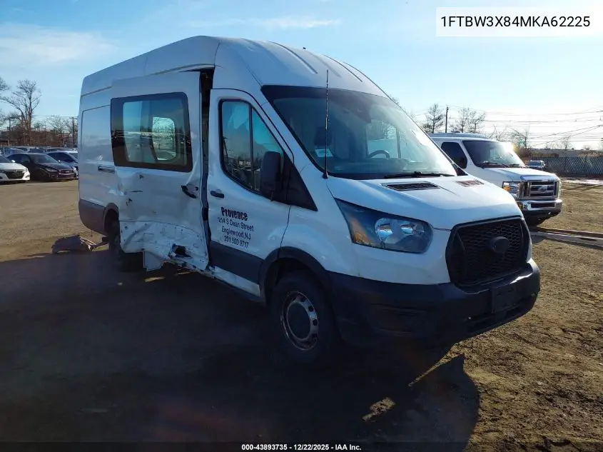 1FTBW3X84MKA62225 2021 Ford Transit-350 Cargo Van