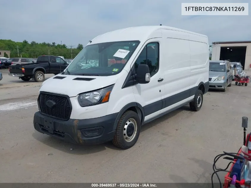 2022 Ford Transit-250 VIN: 1FTBR1C87NKA11269 Lot: 39469537