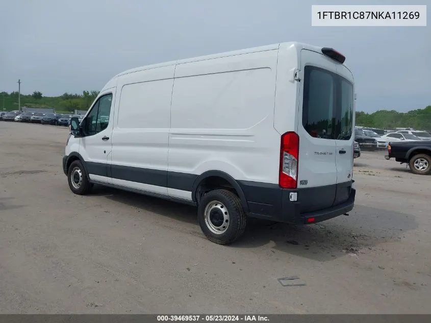 2022 Ford Transit-250 VIN: 1FTBR1C87NKA11269 Lot: 39469537