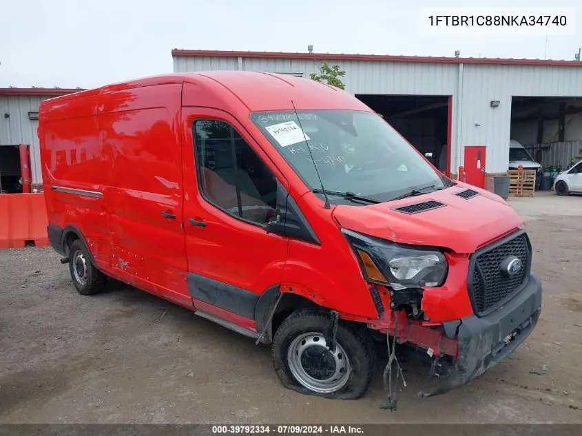 1FTBR1C88NKA34740 2022 Ford Transit-250