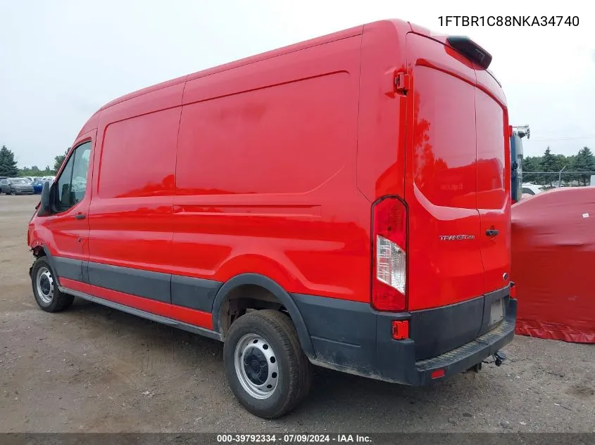 1FTBR1C88NKA34740 2022 Ford Transit-250