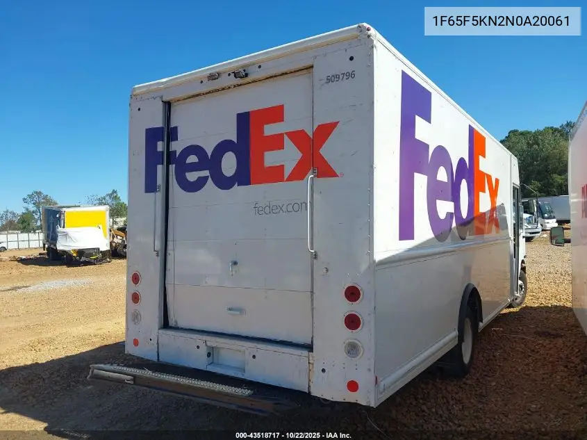 2022 Ford F-59 Commercial Stripped VIN: 1F65F5KN2N0A20061 Lot: 43518717
