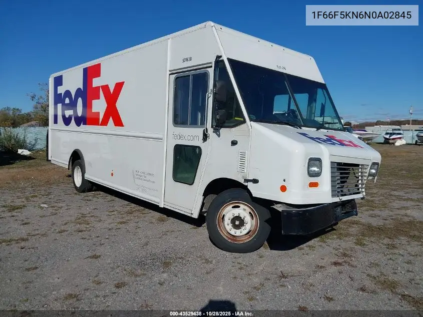 2022 Ford F-59 Commercial Stripped VIN: 1F66F5KN6N0A02845 Lot: 43529438