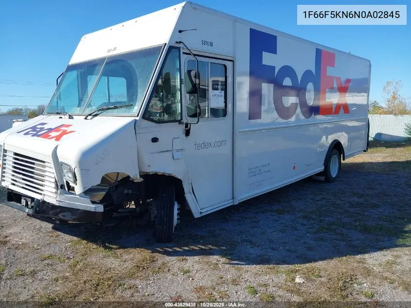 2022 Ford F-59 Commercial Stripped VIN: 1F66F5KN6N0A02845 Lot: 43529438