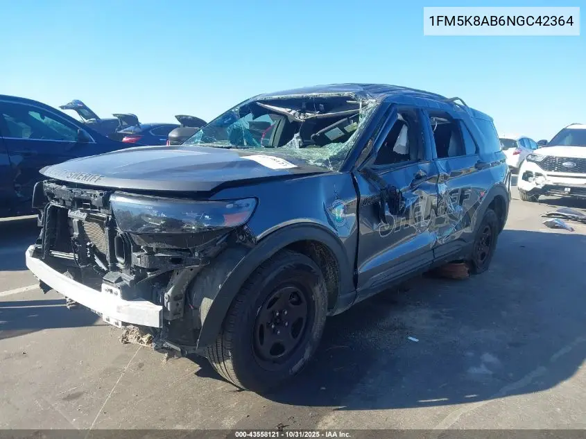1FM5K8AB6NGC42364 2022 Ford Police Interceptor Utility