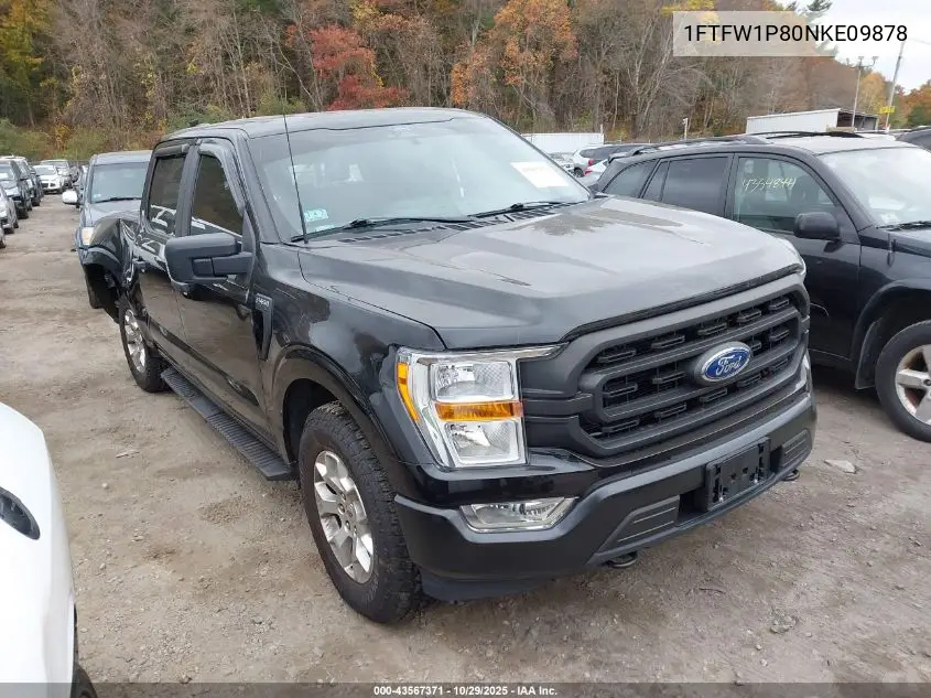 1FTFW1P80NKE09878 2022 Ford F-150 Police Responder Xl