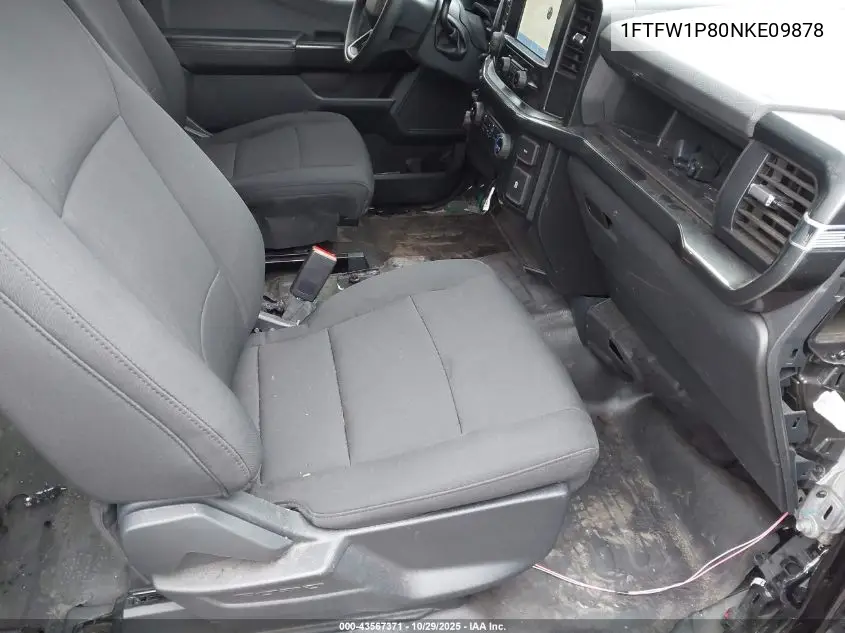 1FTFW1P80NKE09878 2022 Ford F-150 Police Responder Xl