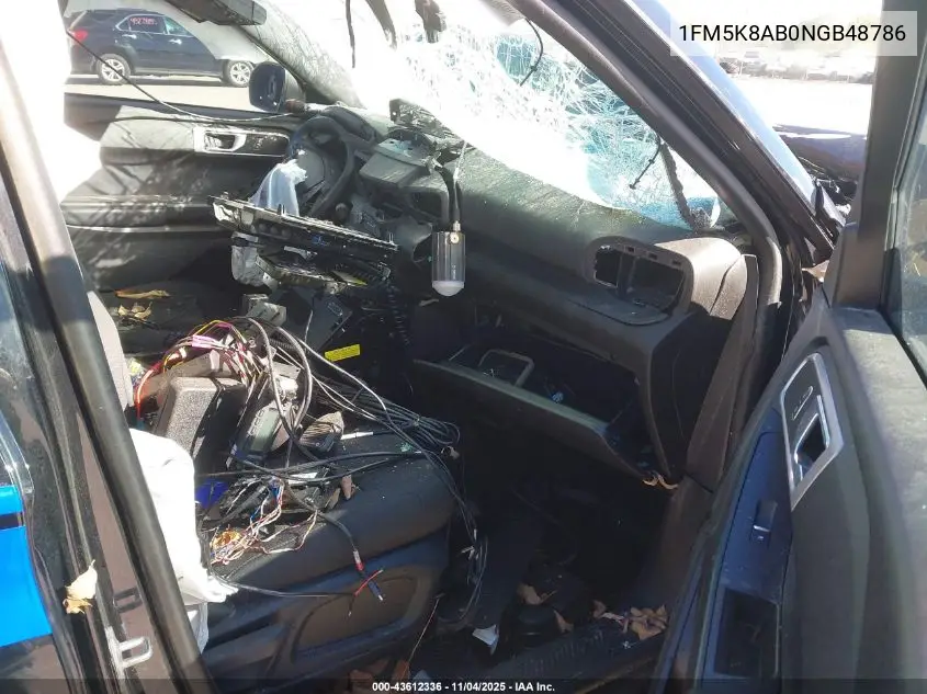1FM5K8AB0NGB48786 2022 Ford Police Interceptor Utility