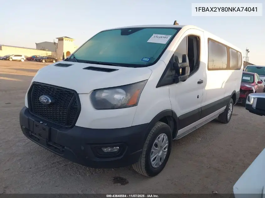 1FBAX2Y80NKA74041 2022 Ford Transit Passenger Xl