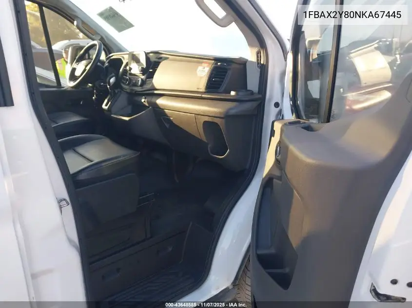 1FBAX2Y80NKA67445 2022 Ford Transit Passenger Xl