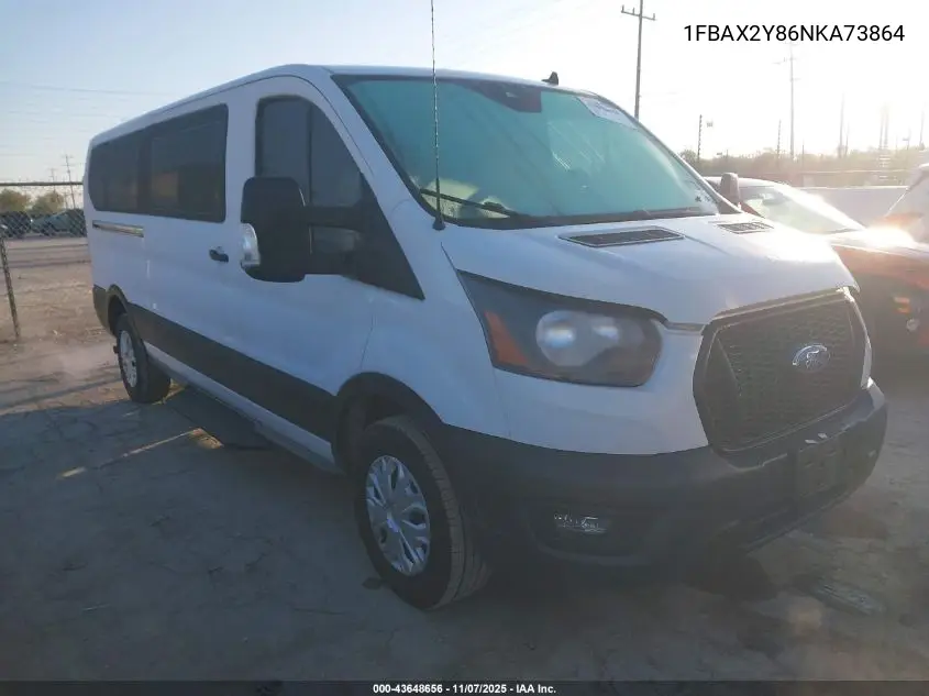 1FBAX2Y86NKA73864 2022 Ford Transit Passenger Xl