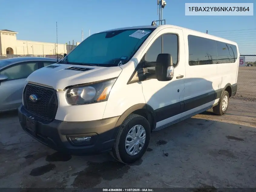 1FBAX2Y86NKA73864 2022 Ford Transit Passenger Xl