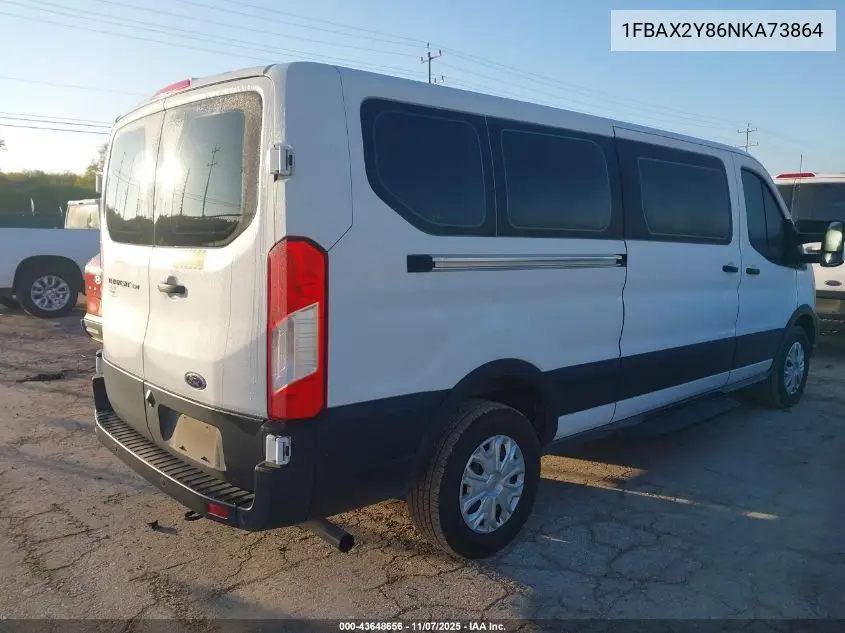 1FBAX2Y86NKA73864 2022 Ford Transit Passenger Xl