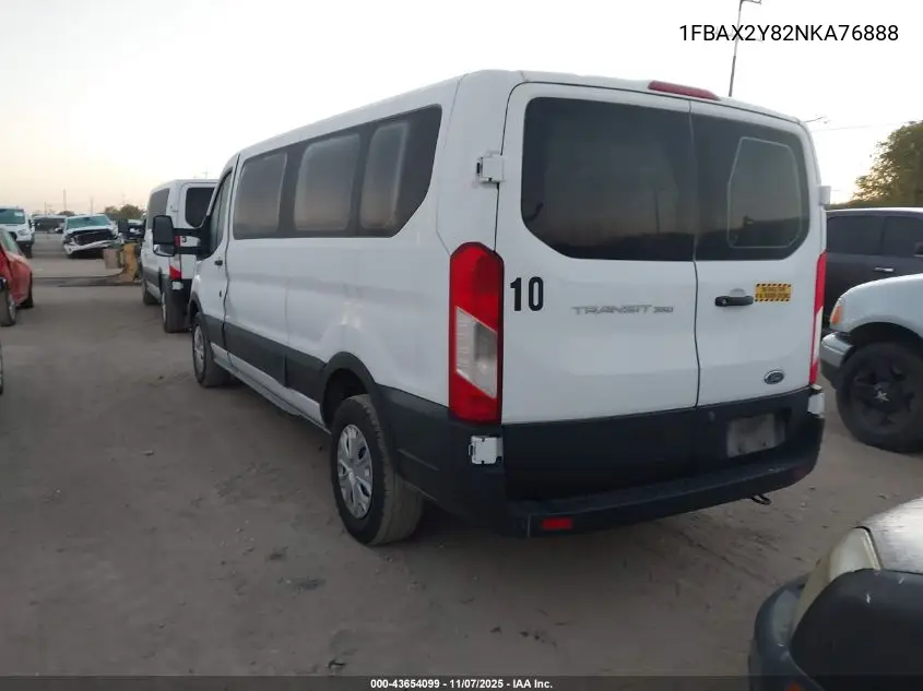 1FBAX2Y82NKA76888 2022 Ford Transit Passenger Xl