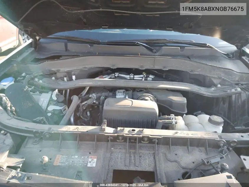 1FM5K8ABXNGB76675 2022 Ford Police Interceptor Utility