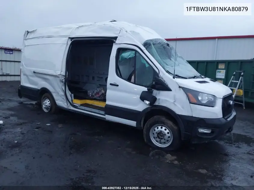 1FTBW3U81NKA80879 2022 Ford Transit-350 Cargo Van