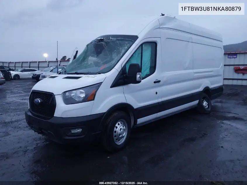 1FTBW3U81NKA80879 2022 Ford Transit-350 Cargo Van