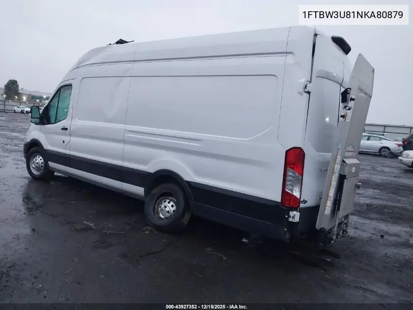 1FTBW3U81NKA80879 2022 Ford Transit-350 Cargo Van